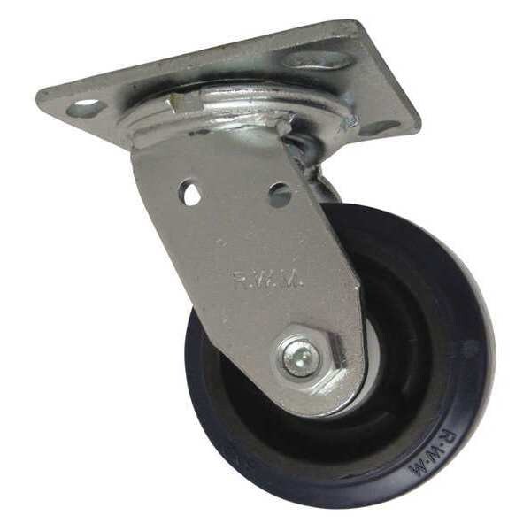 Swivel, w/4x2" Urethane Wheel, Overall Height: 5-5/8"