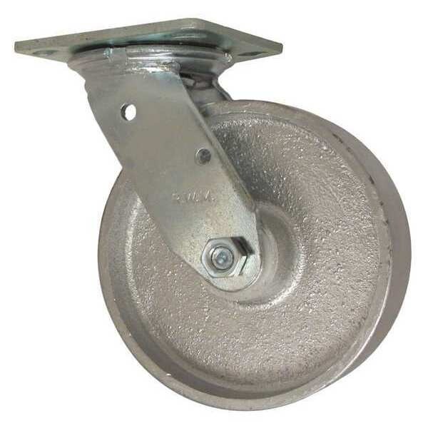 Swivel, w/6x2" Cast Iron Wheel