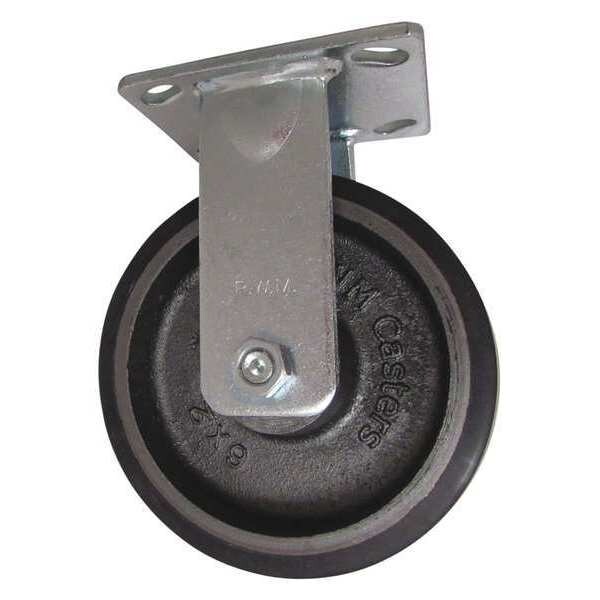 Rigid, w/6x2" Urethane on Iron Wheel, Number of Wheels: 1