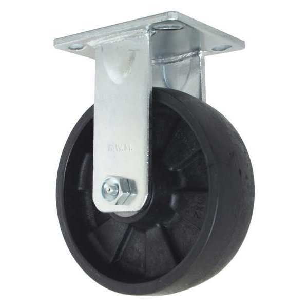 Rigid, w/6x2" Nylon Wheel, Wheel Dia.: 6"