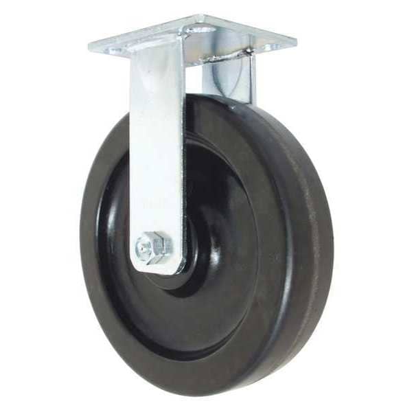 Rigid, w/8x2" Phenolic Wheel, Wheel Width: 2"