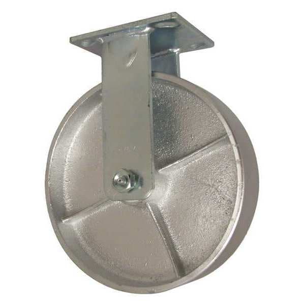 Rigid, w/8x2" Cast Iron Wheel