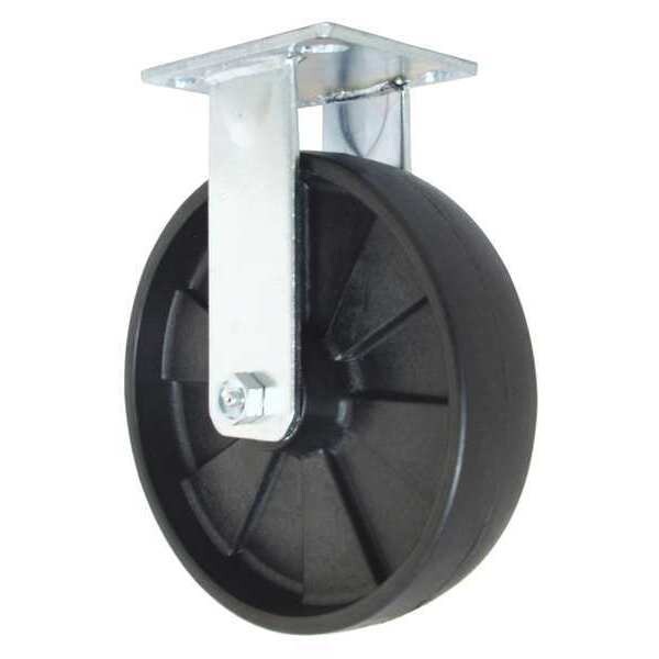 Rigid, w/8x2" Nylon Wheel, Wheel Dia.: 8"