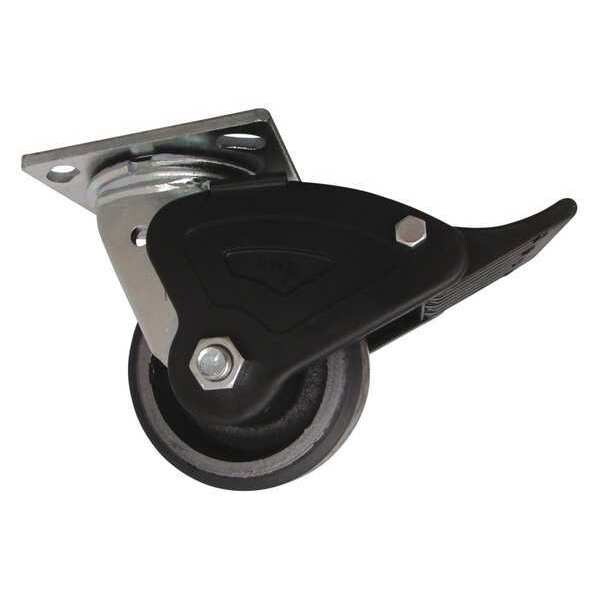 Medium Duty Caster, 4", w/Total Lock Brake