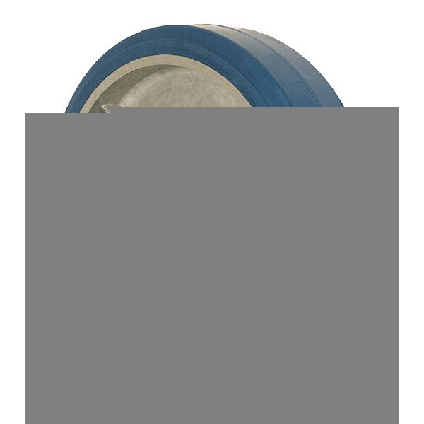 EHT Rubber on Aluminum Wheel, 8x3"