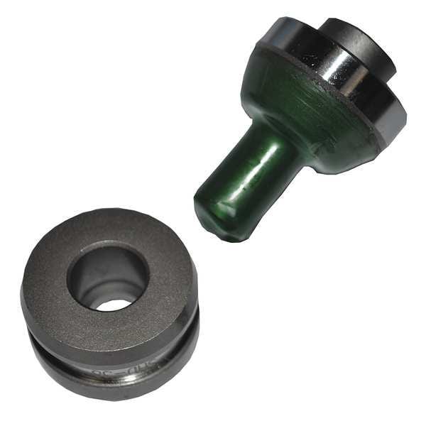 Punch/Die Set, Rnd, Hydraulic, 5/16 In