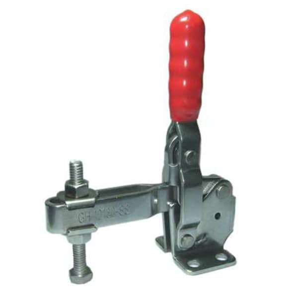 Toggle Clamp, Vert Hold, 450 Lb, SS, H 5.5