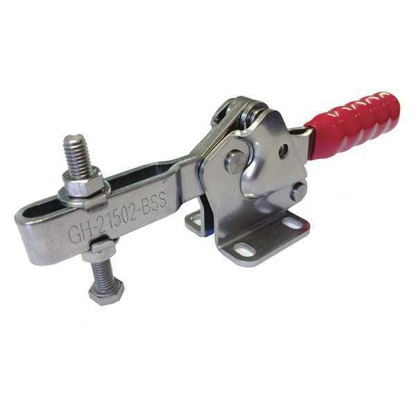 Toggle Clamp, Horiz, SS, 1.95 In, 6.73 In