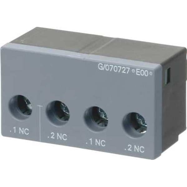 Compact Starter Auxilary Switch, 2 NC