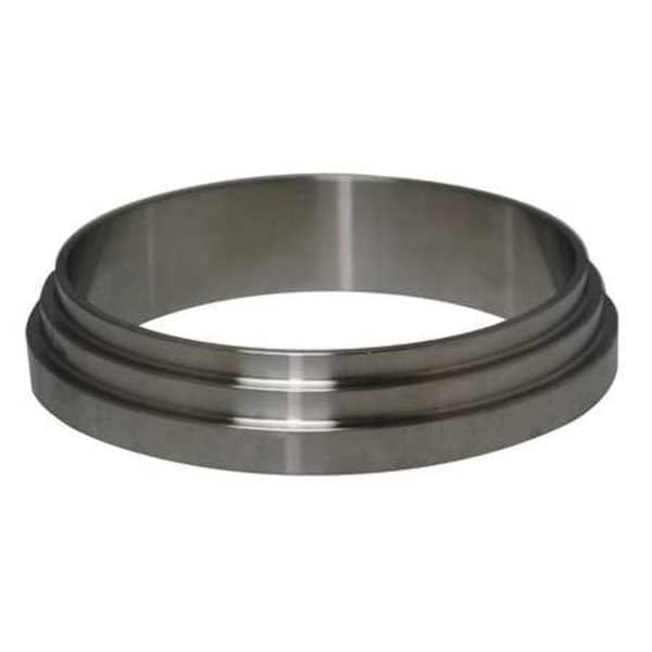 4" Bevel Seat T304 SS Short Ferrule