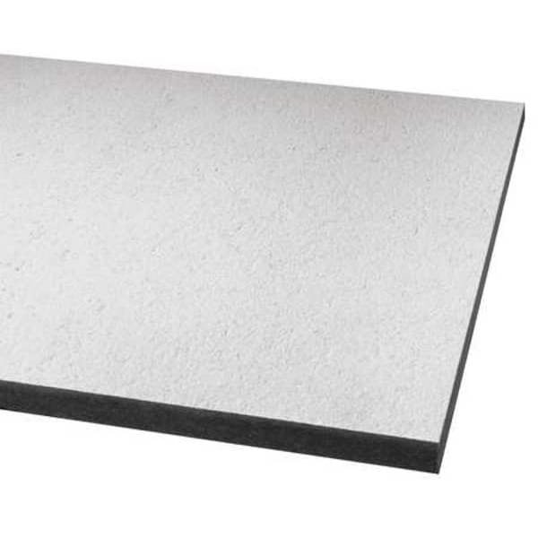 Ceramaguard Ceiling Tile, 24 in W x 48 in L, Square Lay-In, 15/16 in Grid Size, 6 PK