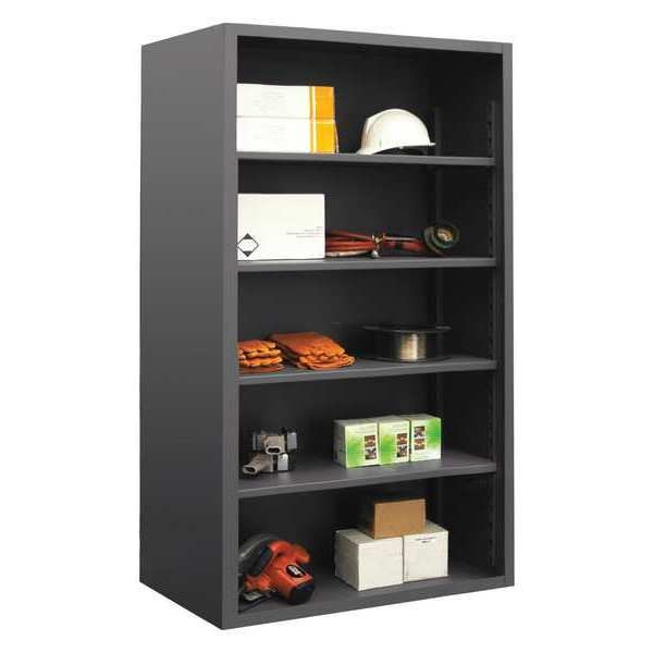 Shelving, Enclosed, 12 Gauge, 18"x48"x72"