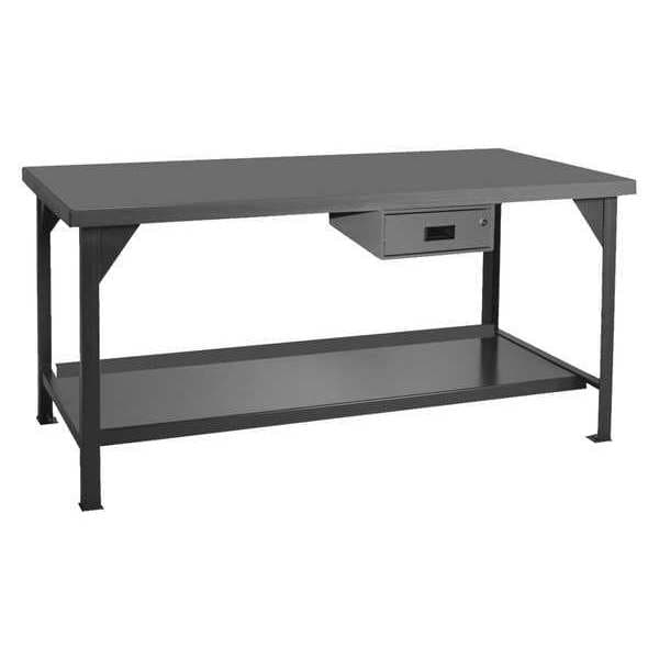 Heavy Duty Work Bench With Drawer, 48" W, 34" Height, 4000 lb.