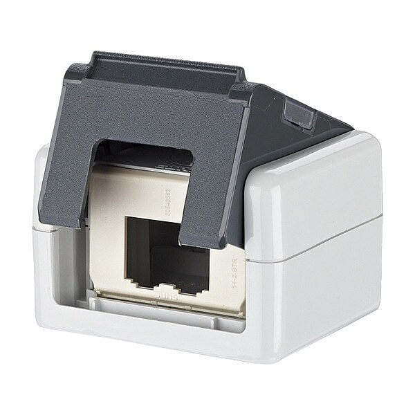 IP20 Housing, Gray, 2.953" H, 3.425" W
