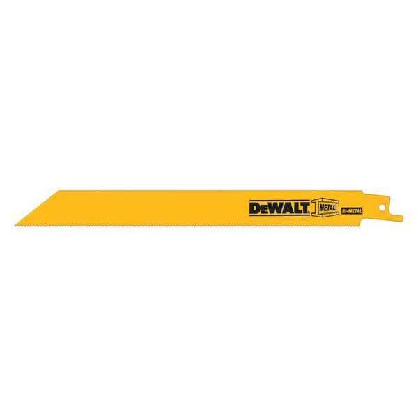 8" 18 TPI Straight Back Bi-Metal Reciprocating Blade (25 pack)