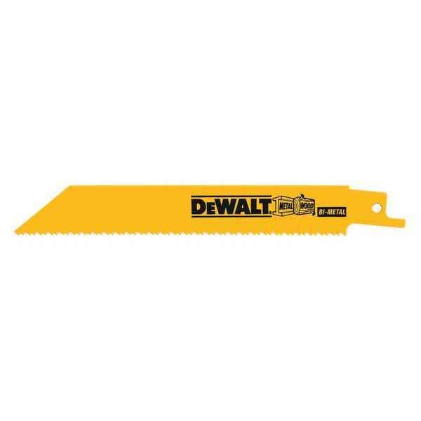 6" 10/14 TPI Straight Back Bi-Metal Reciprocating Blade (100 pack)