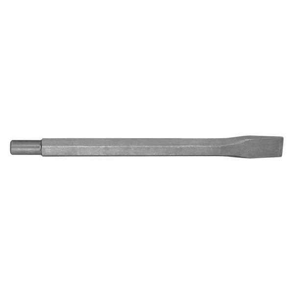 12" Cold Chisel 3/4" Hex x 21/32" Round Spline Shank (Bulk), PK15