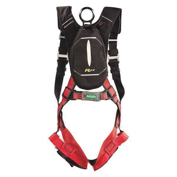 EVOTECH(R) Harness Full Body Harness, XL, 400 lb., Quick-Connect Chest/ Quick-Connect Leg Straps