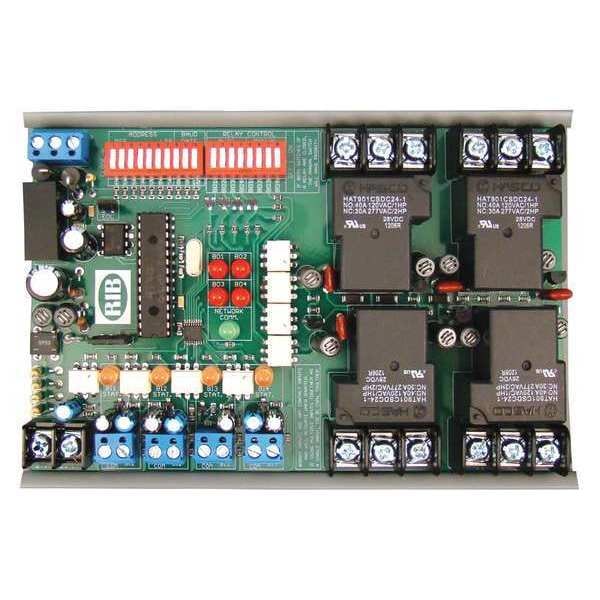 BACnet MS/TP Network Relay, Track Mount