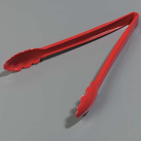 Utility Tong, Red, 11.75 In, PK12