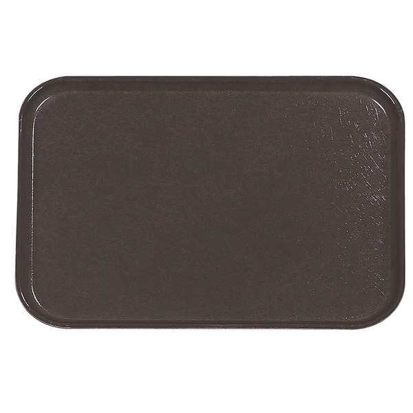 Glasteel Tray, 18 x 14, Black, PK12
