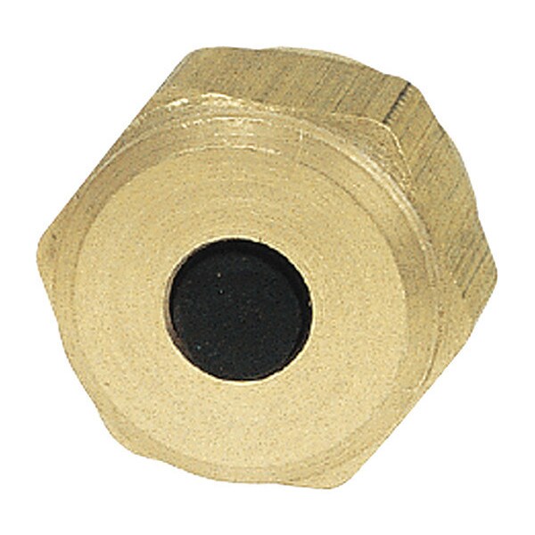Large Bore Short Hex Cap, PK25