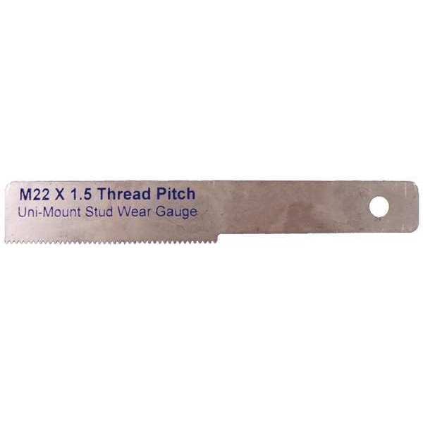 Thread Pitch Gauge, M22x1.5