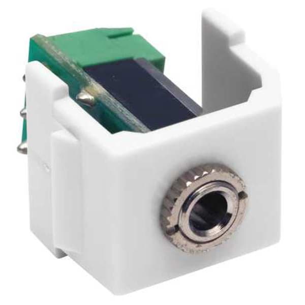 SnapFit Keystone Stereo Jack, 3.5mm, Screw