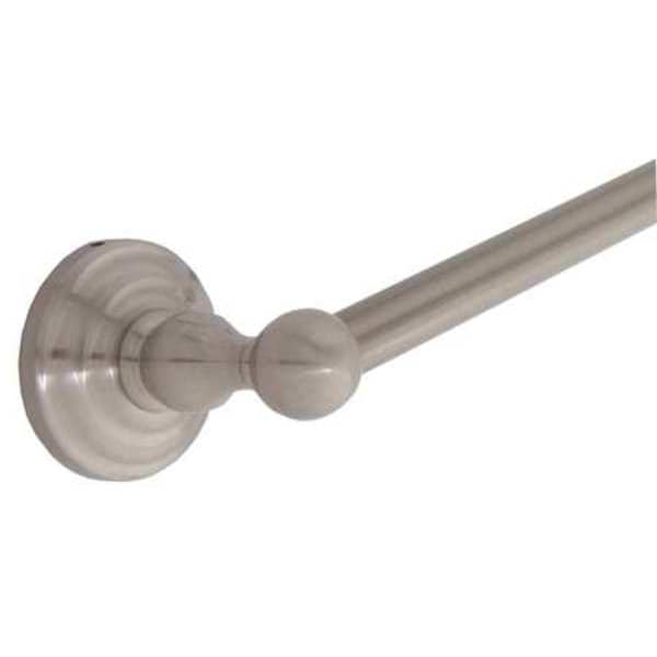 Towel Bar, Satin Nickel, Brentwood, 24In
