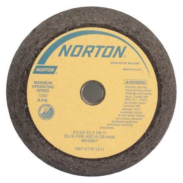 Flaring Cup Wheel, Type 11, Face Dia. 6 In