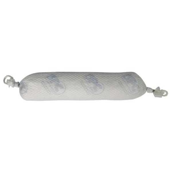 Sorbent Boom, 12 gal, 5 in x 18 in, Oil, White, 10 PK