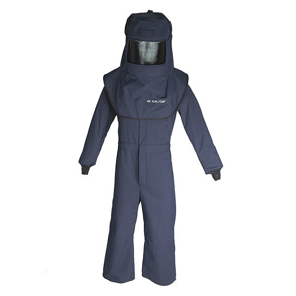 LNS4 Series Arc Flash Hood & Coverall Suit Set 2XL