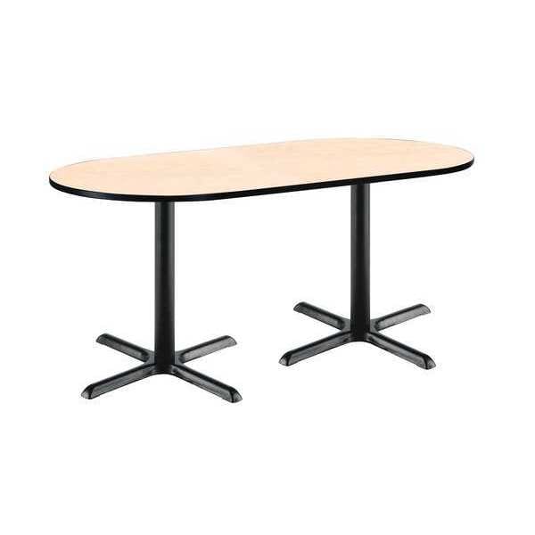 72" W, 29" (Cafe Height) H, Laminate Top, Natural
