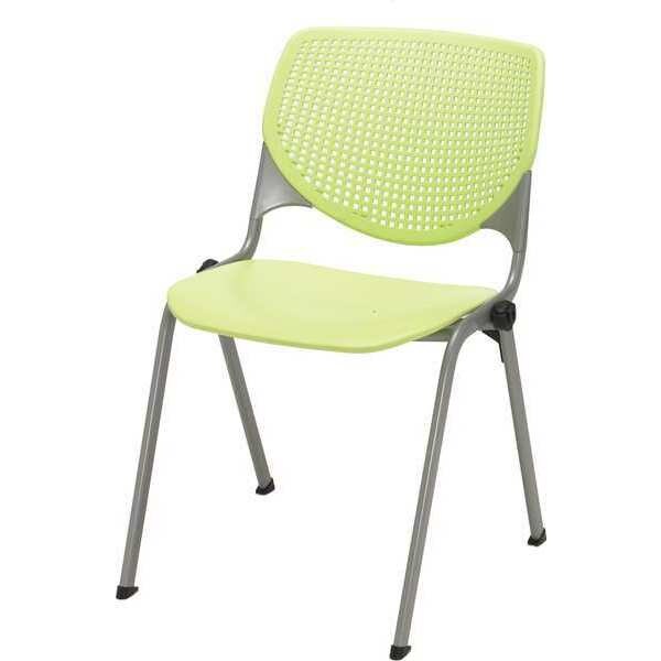 Poly Stack Chair, w/Perforated Back