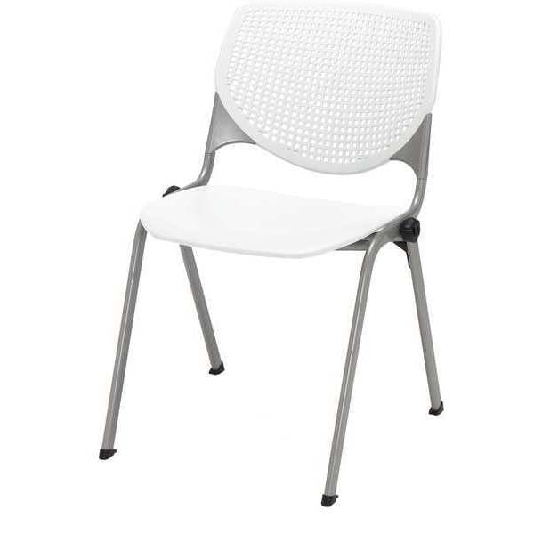 Poly Stack Chair, w/Perforated Back