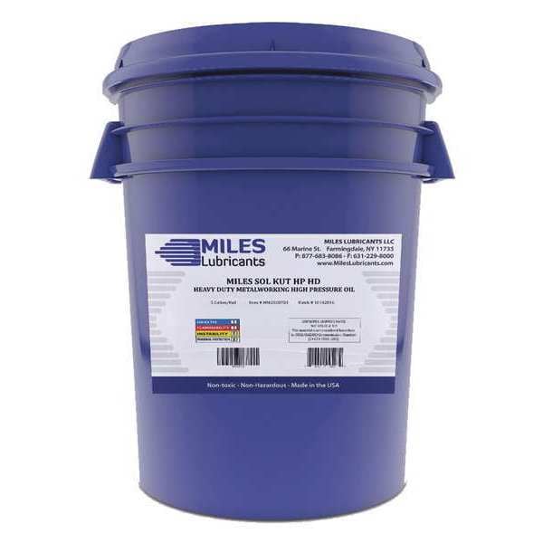 HP Water Soluble Cutting Fluid, 5gal, Pail