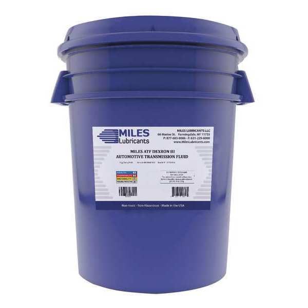 Transmission Fluid, Dexron III, 5 gal, Pail