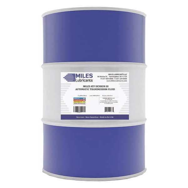 Transmission Fluid, Dexron III, 55gal, Drum