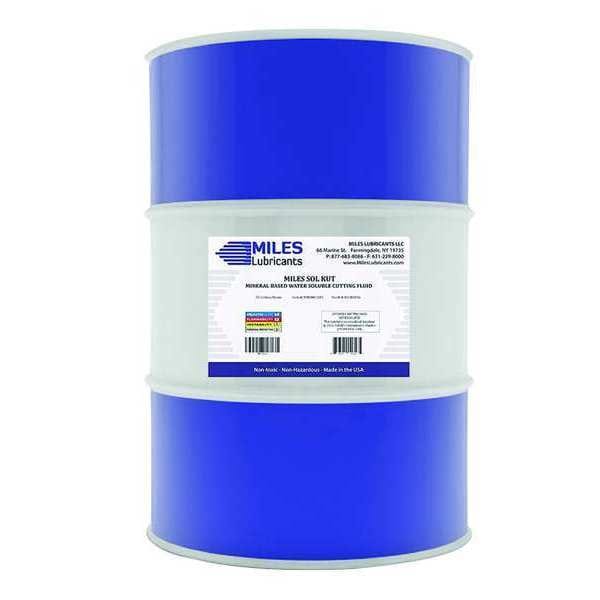 Water Soluble Cutting Fluid, 55 gal., Drum
