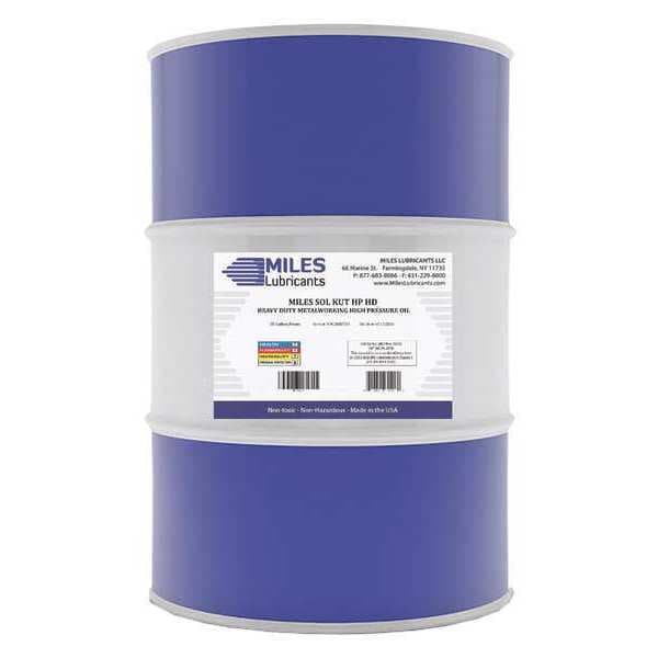 Water Soluble Cutting Fluid, 55 gal., Drum