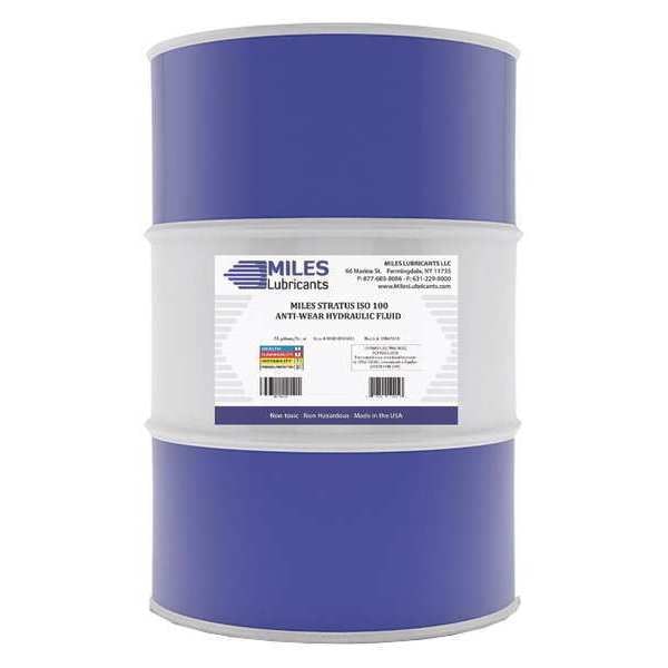 55 gal. Drum, Anti-Wear Hydraulic Fluid, 100 ISO Viscosity