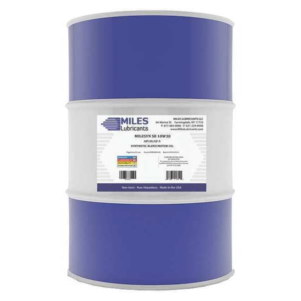 SB Motor Oil, 10W-30, Synthetic, 55 Gal.