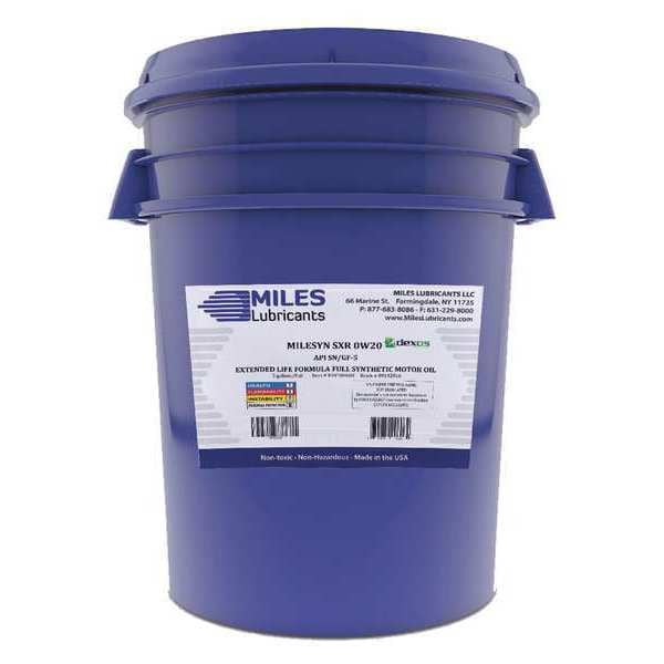Synthetic Motor Oil, 0W-20, 5 Gal