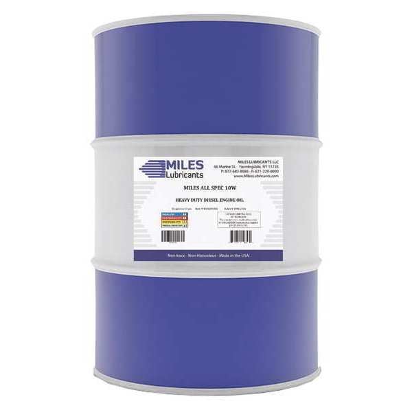 Heavy Duty Diesel Engine Oil, 10W, 55 Gal.