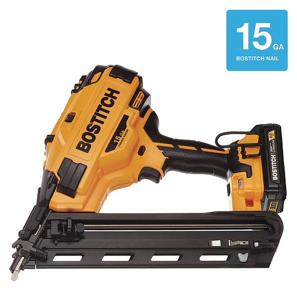Angled Finish Nailer, 20V, 15 ga.
