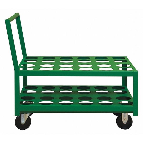 Medical Cylinder Cart, 1400 lb., 36 In.L