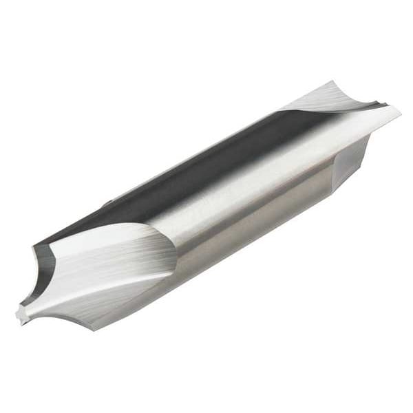 Carb End Mill, 0.0600 In, 3FL, CC, Uncoated