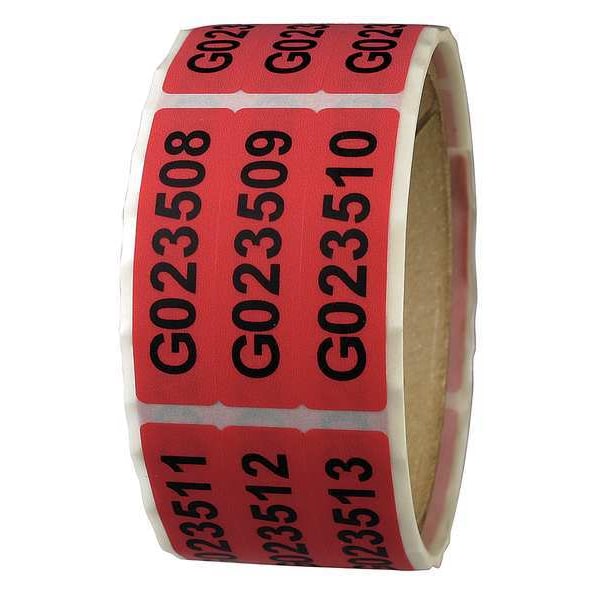 TamperEvidentLabels, Acrylic, PK252