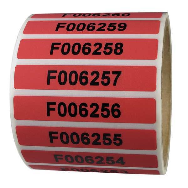 TamperEvidentLabels, Acrylic, PK253