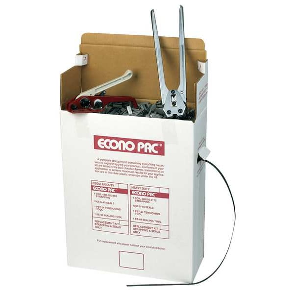 Strapping Kit, Embossed, 9000 ft. L